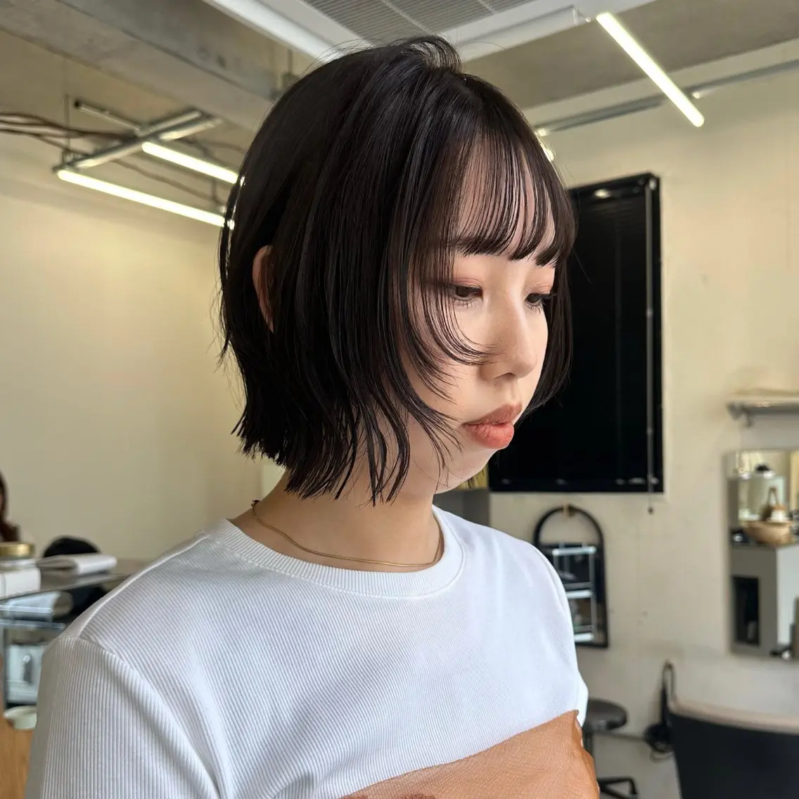ショート カット ヘアカラー トリートメント 東京 千駄ヶ谷🫧 hiyori🫧のヘアスタイル