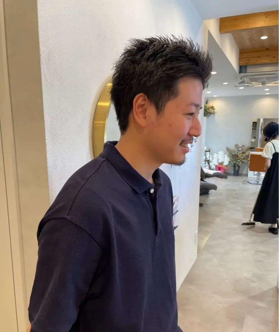 メンズ カット Hanon 掛水 美桜のヘアスタイル