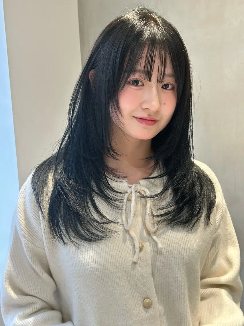 【人気No.1】似合わせカット✂️➕透明感カラー🫧➕艶髪3stepトリートメント🪽の写真
