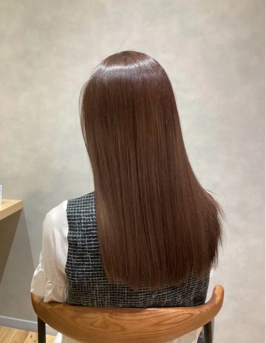 【口コミ特典付き👀】ダメージ軽減透明感カラー（イルミナカラー）🍓 ⚠️ブリーチ毛の方はお断りさせていただいておりますの写真