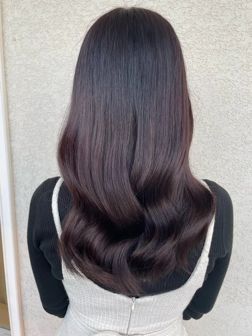 カラー 村上 ななみのヘアスタイル