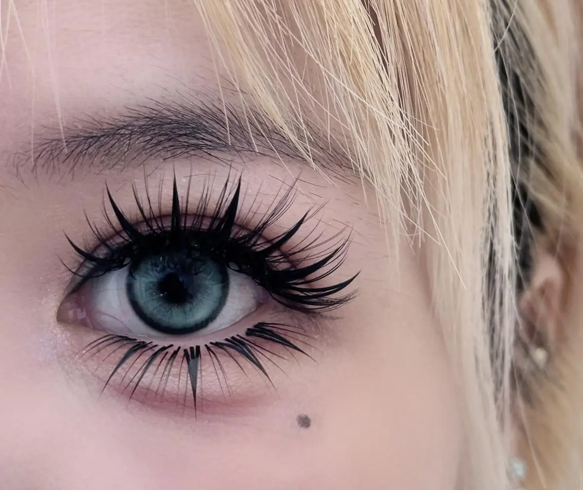 マツエク・マツパ 束感まつ毛 韓国風マツエク 下まつげエクステ ワンホンマツエク Miya💞マツエク 🌻LED専門店のマツエク・マツパデザイン