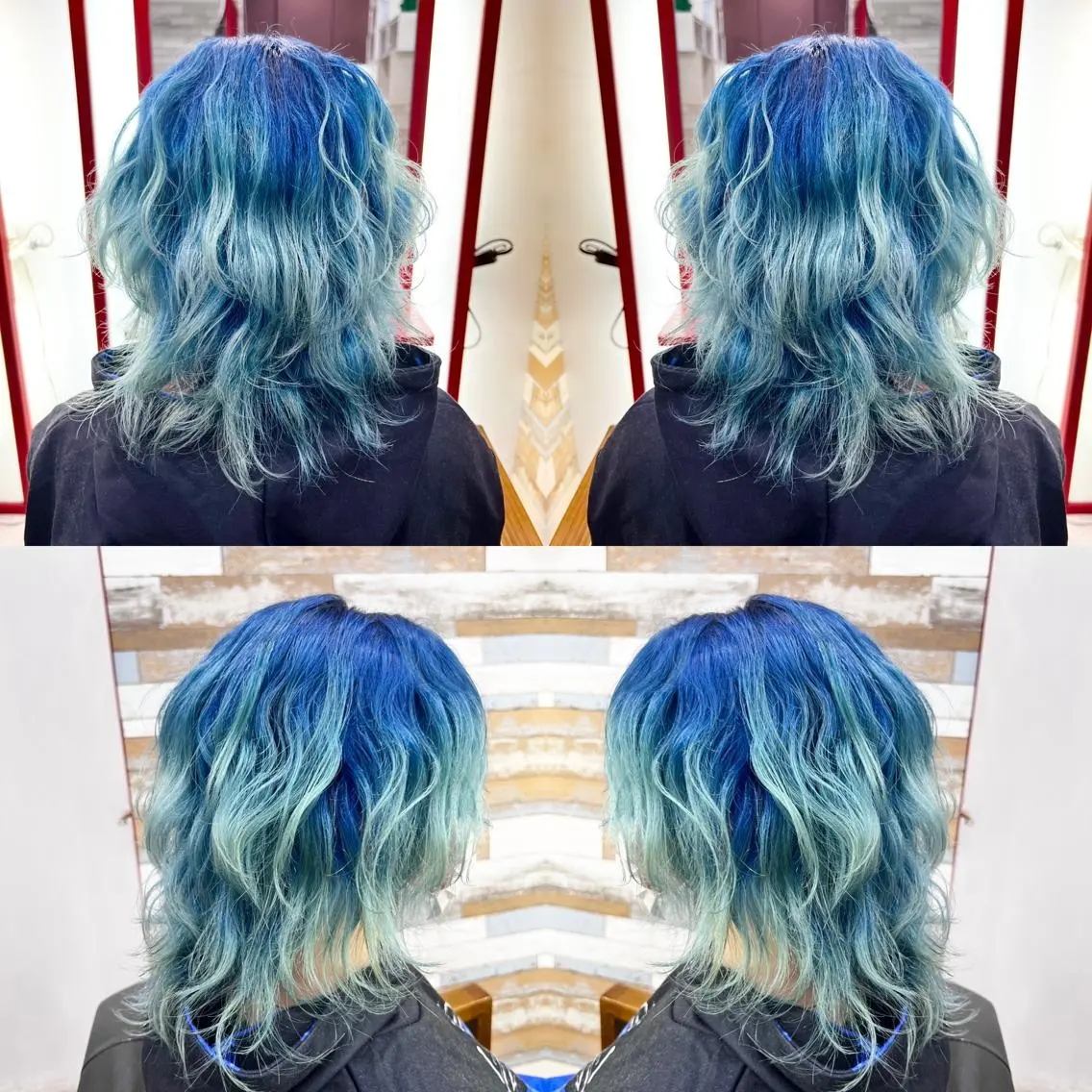 ミディアム カラー ヘアカラー トリートメント ✨️眉毛、派手髪、 ハイトーンShinの眉毛・アイブロウイメージ