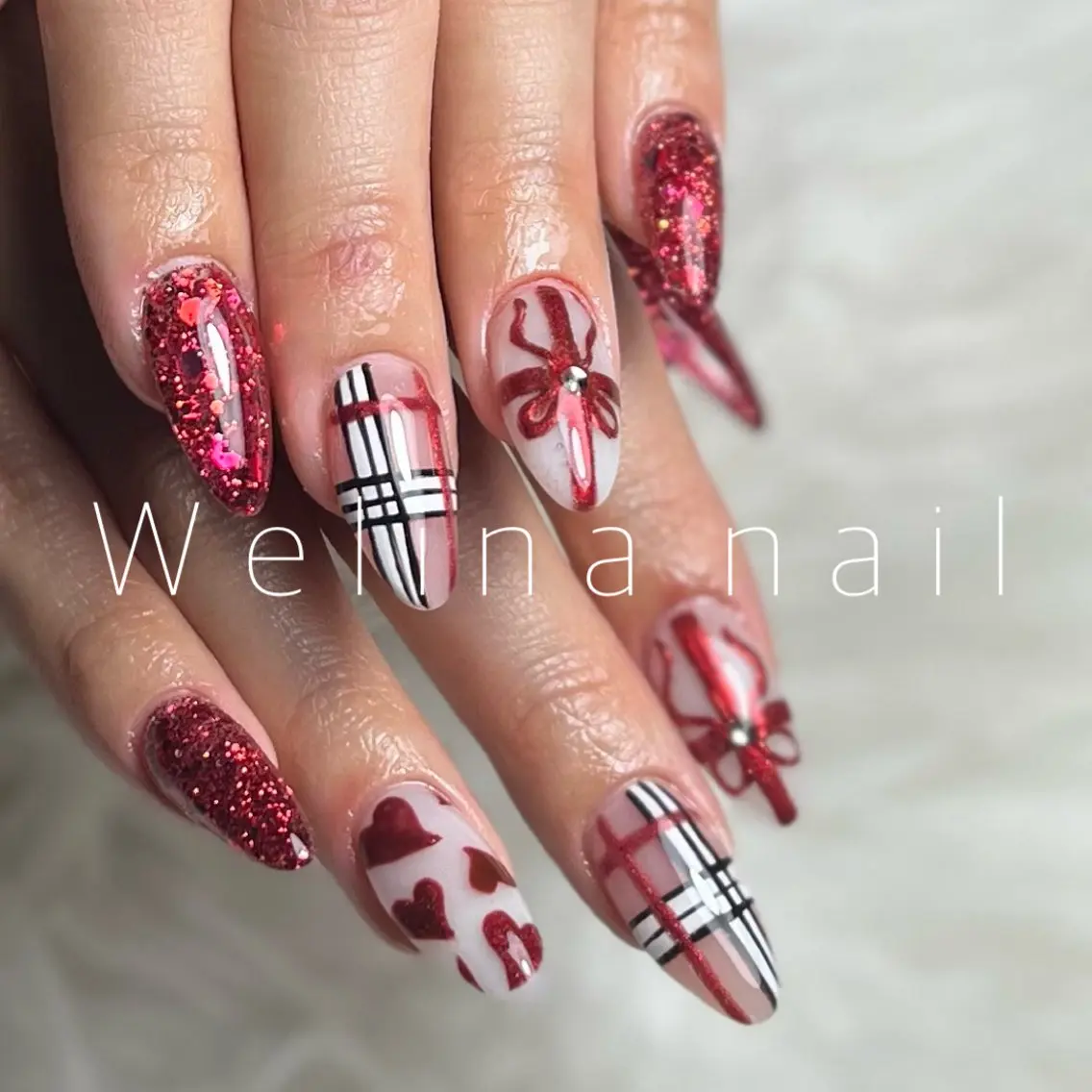 ネイル スカルプネイル Welina nailのネイルデザイン