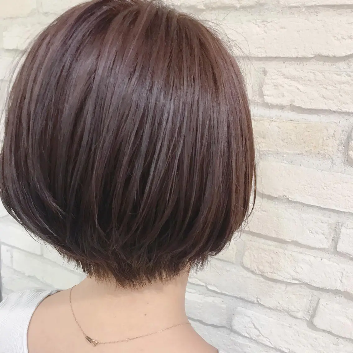 ショート カラー ショートヘア 横浜🍒ルーツカラー エクステ／RIEのヘアスタイル