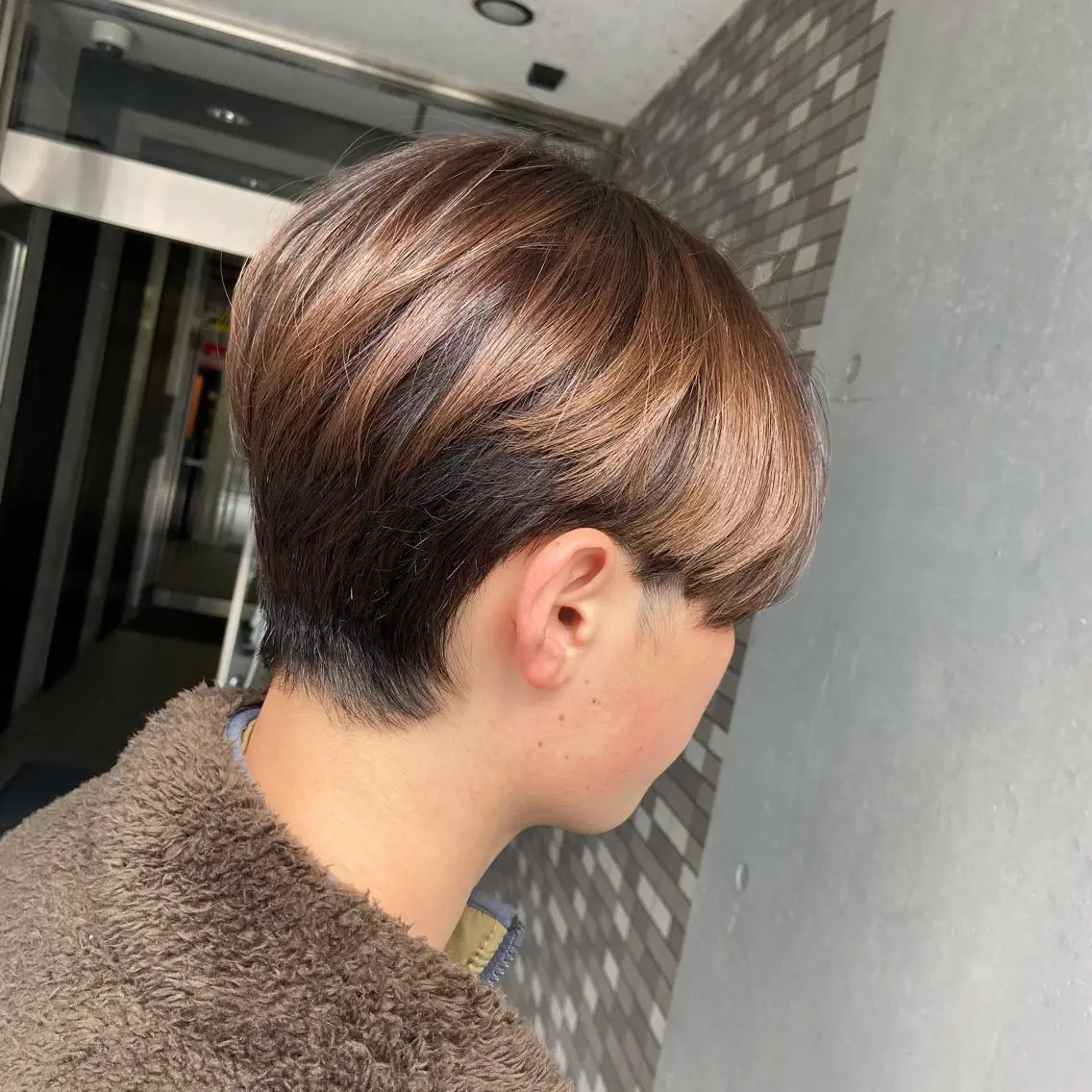 ショート 💜推しインナー カラー/菊池柊真💜のヘアスタイル