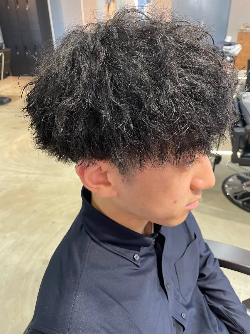 【メンズ限定】カット+カラー+パーマ+トリートメント 18900→13500の写真