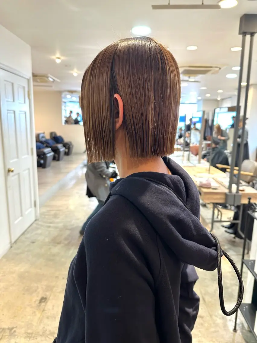 ショート ボブ カット ボブ特化美容師 /荒井悠葵のヘアスタイル