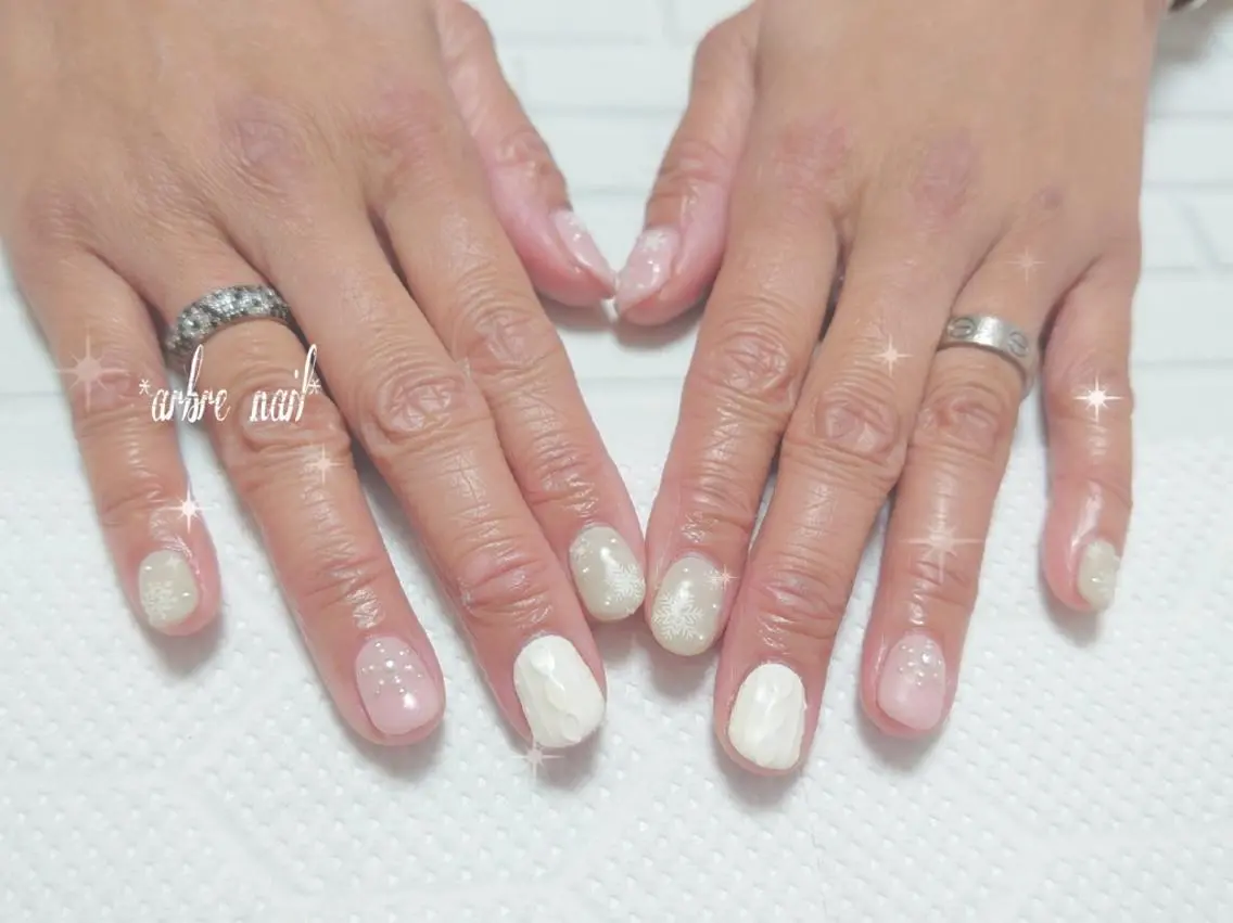 ネイル ✯.。 arbre nail 。✯.のネイルデザイン
