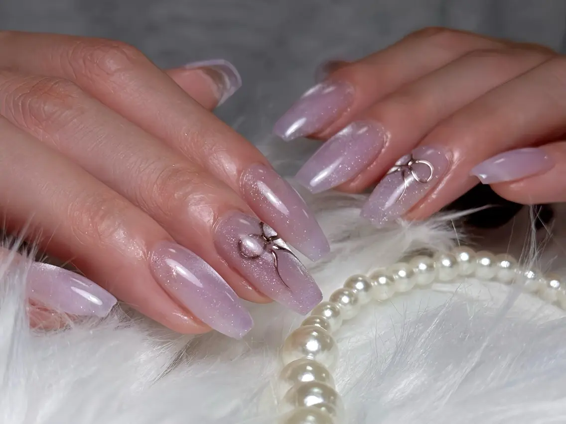 ネイル ジェルネイル 韓国ネイル マグネットネイル シンプルネイル 夏ネイル NEM nailstudioのネイルデザイン