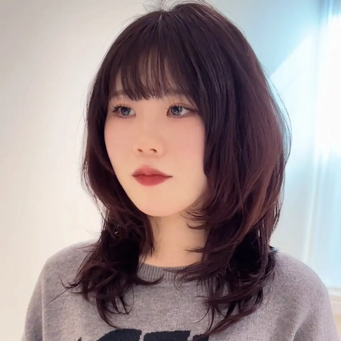 ミディアム ヘアカラー ume RUKAのヘアスタイル