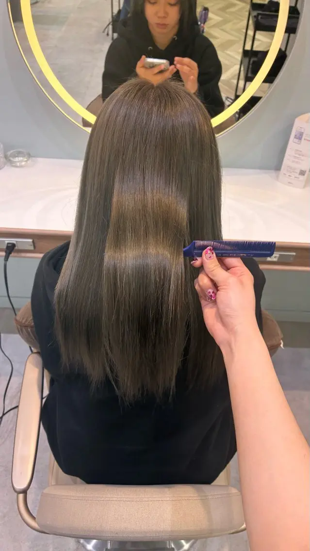 カラー+3STEPトリートメントの写真