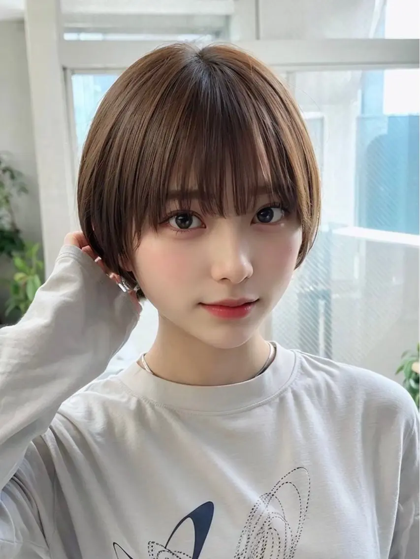 ショート カット/縮毛 矯正/銀座/まいのヘアスタイル