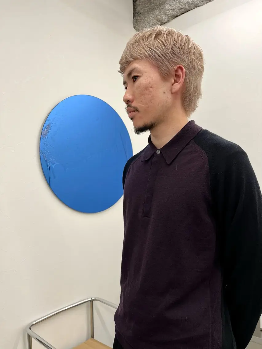 ショート カラー メンズ カット ヘアカラー KEPKA ヤマグチ 天神 今泉のヘアスタイル