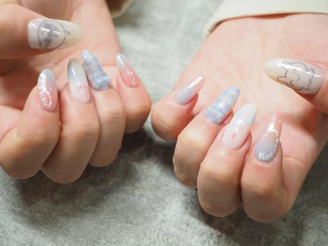ネイル ハンドネイル glaNje 福光のネイルデザイン
