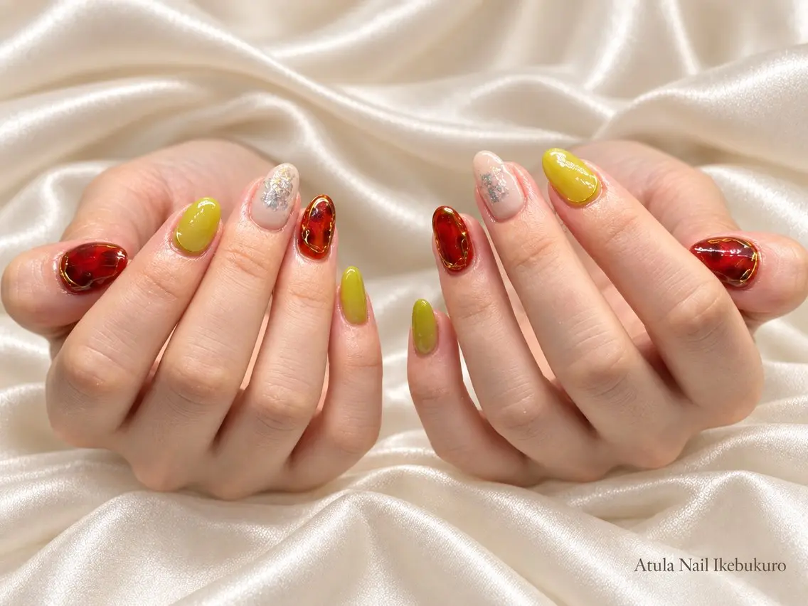 ネイル ハンドネイル Atula nail Momoのネイルデザイン