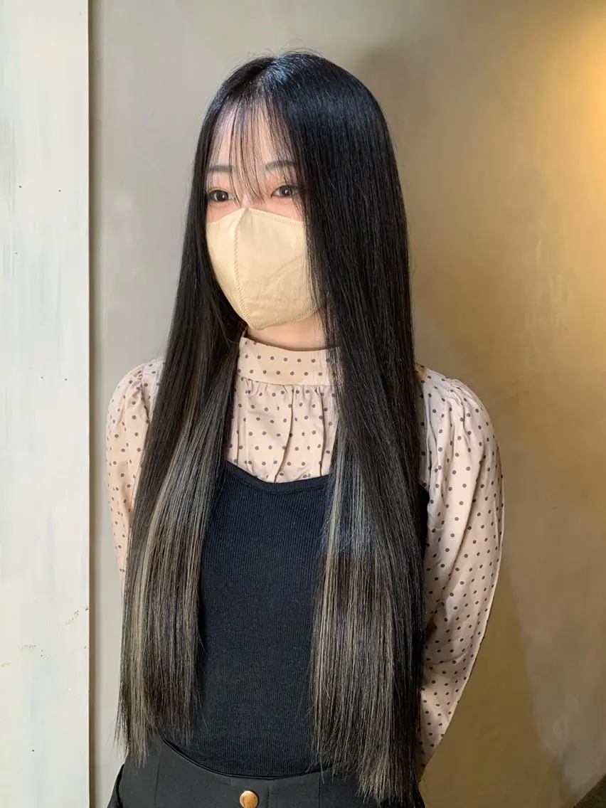 インナーカラー+全体カラーの写真