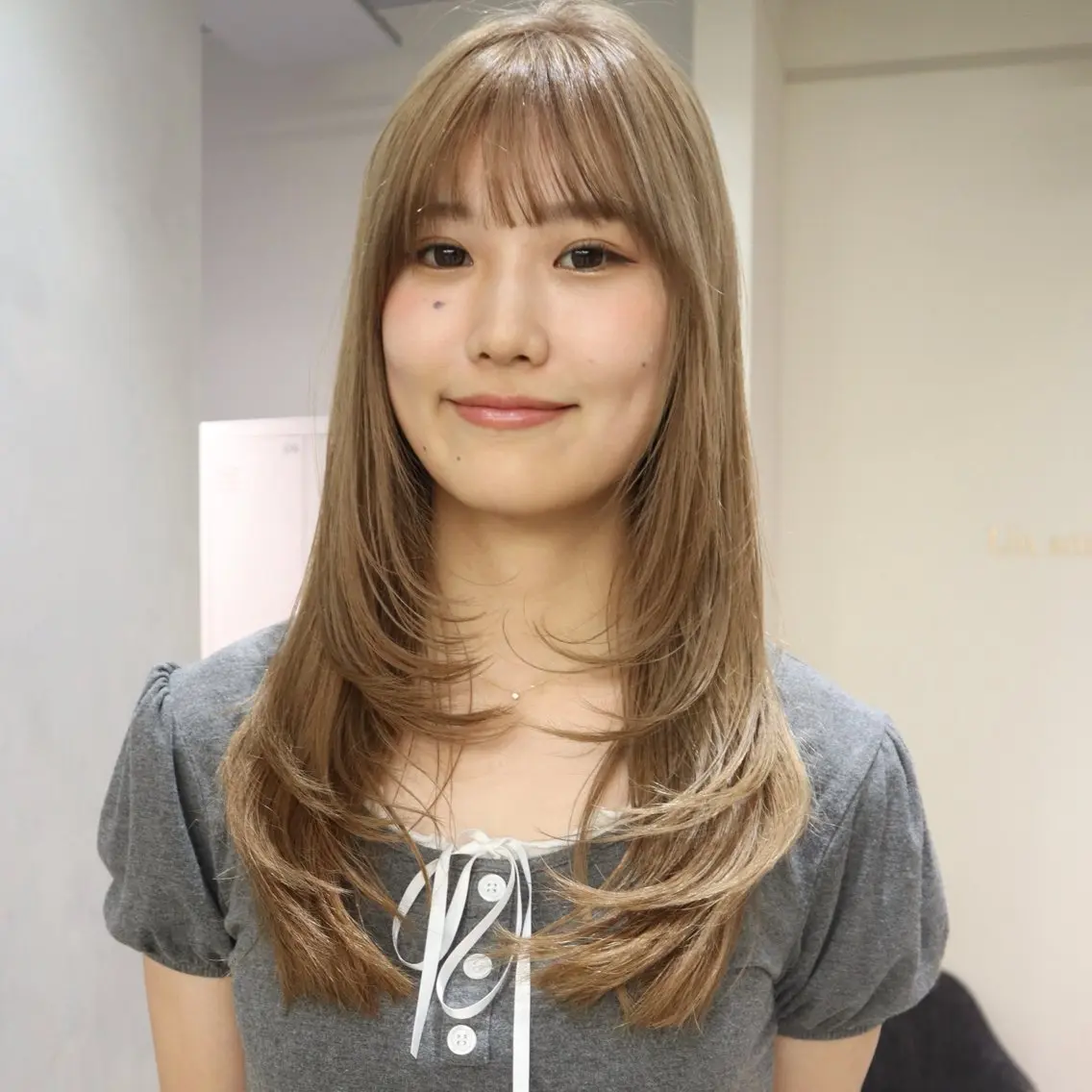 ロング ヘアカラー saki🌱似合わせ ボブ/透明感カラーのヘアスタイル