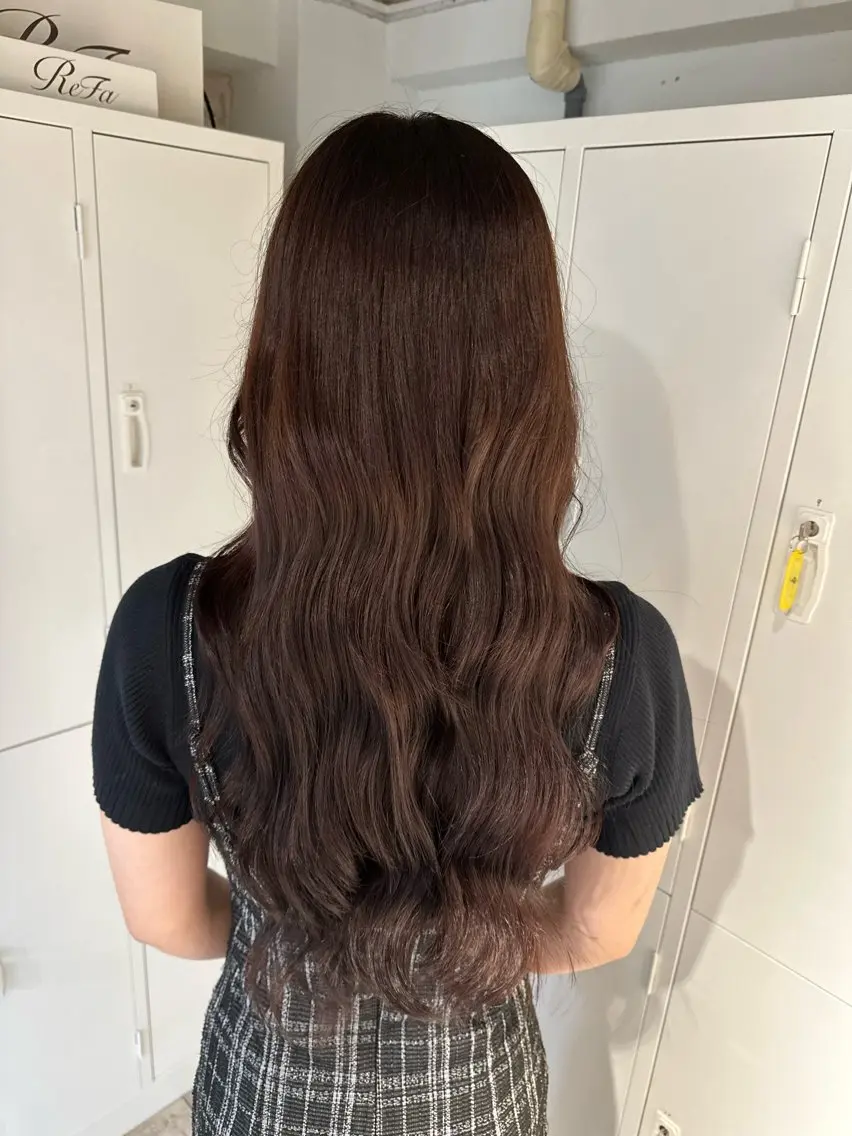 カラー ヘアカラー プルエク／ハイトーン kurumi🩶のヘアスタイル