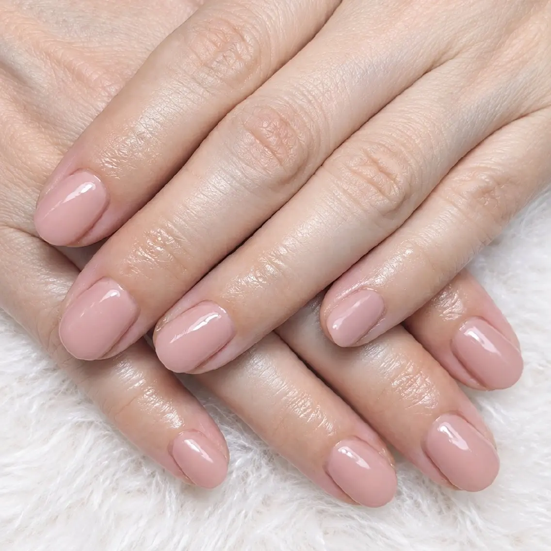ネイル ピンク ピンクベージュ ハンドネイル WB,nail 🤍 KOKORO のネイルデザイン