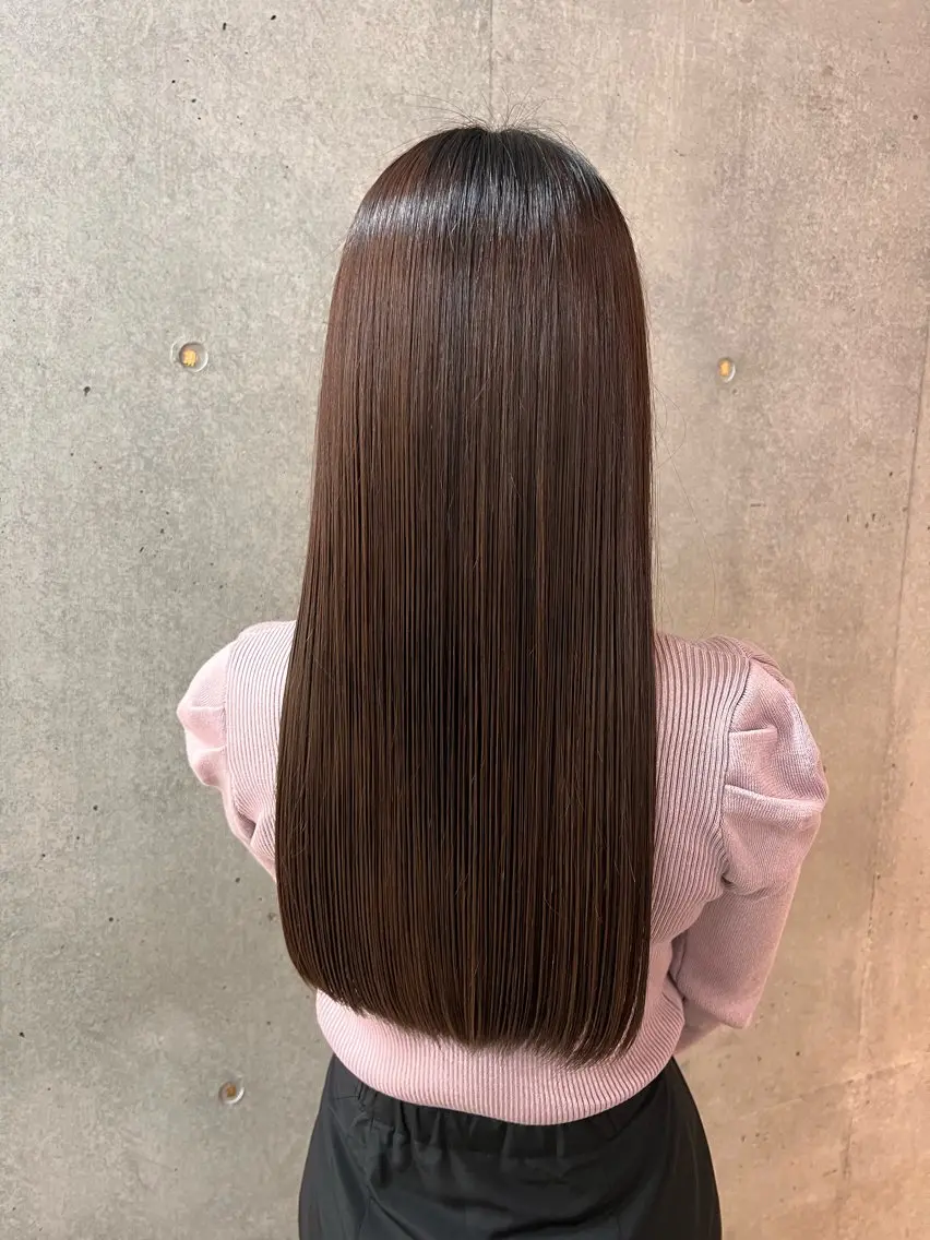 ロング トリートメント 酸熱トリートメント 青木 健志郎のヘアスタイル