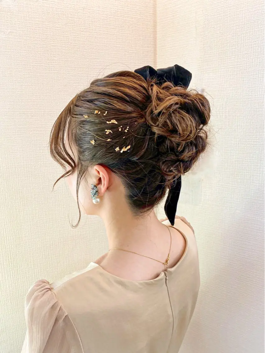 ヘアアレンジ ヘアセット hair make もりした ゆうのヘアスタイル