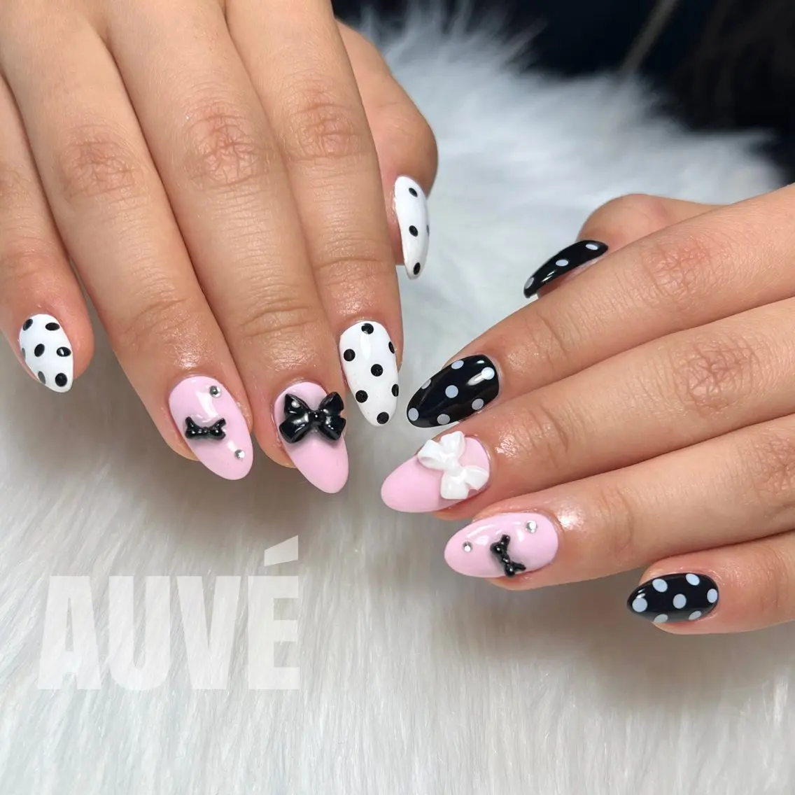 ネイル ドット ハンドネイル Nail Salon 💎AUVÉのネイルデザイン