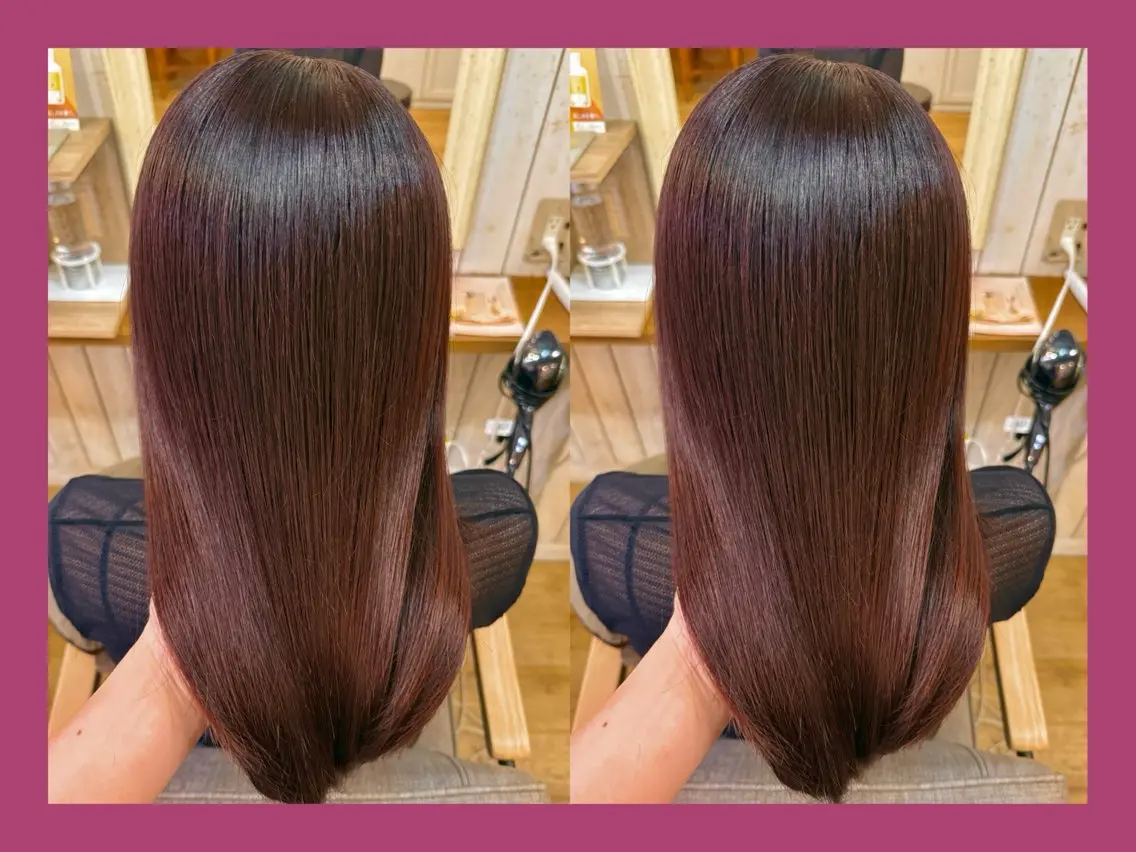 セミロング カラー 髪質改善 カット ヘアカラー トリートメント 髪質改善/ハイトーン /茅ヶ崎/YUUKAのヘアスタイル