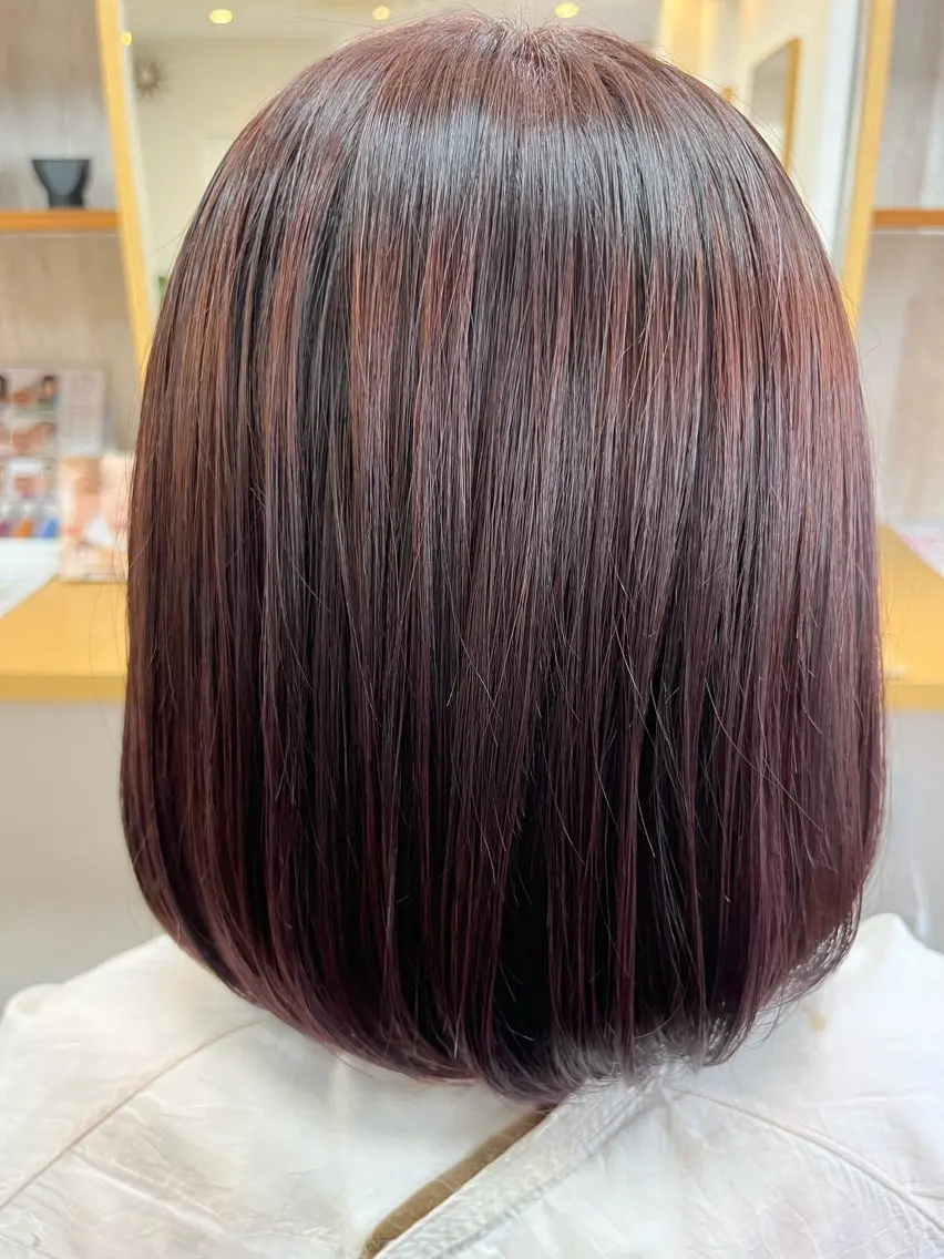 ショート カット ヘアカラー トリートメント 泉 綾乃モーラ[鳳店]のヘアスタイル