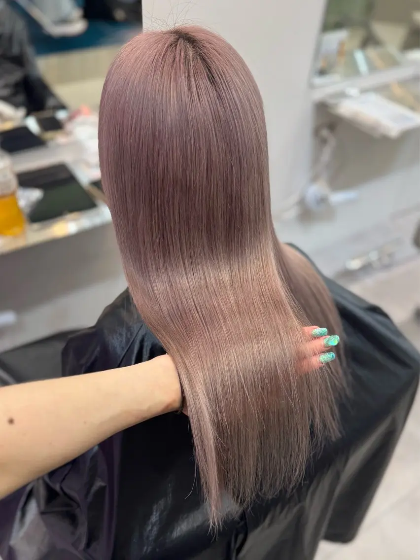 カラー Haruka🕊 透明感カラーのヘアスタイル