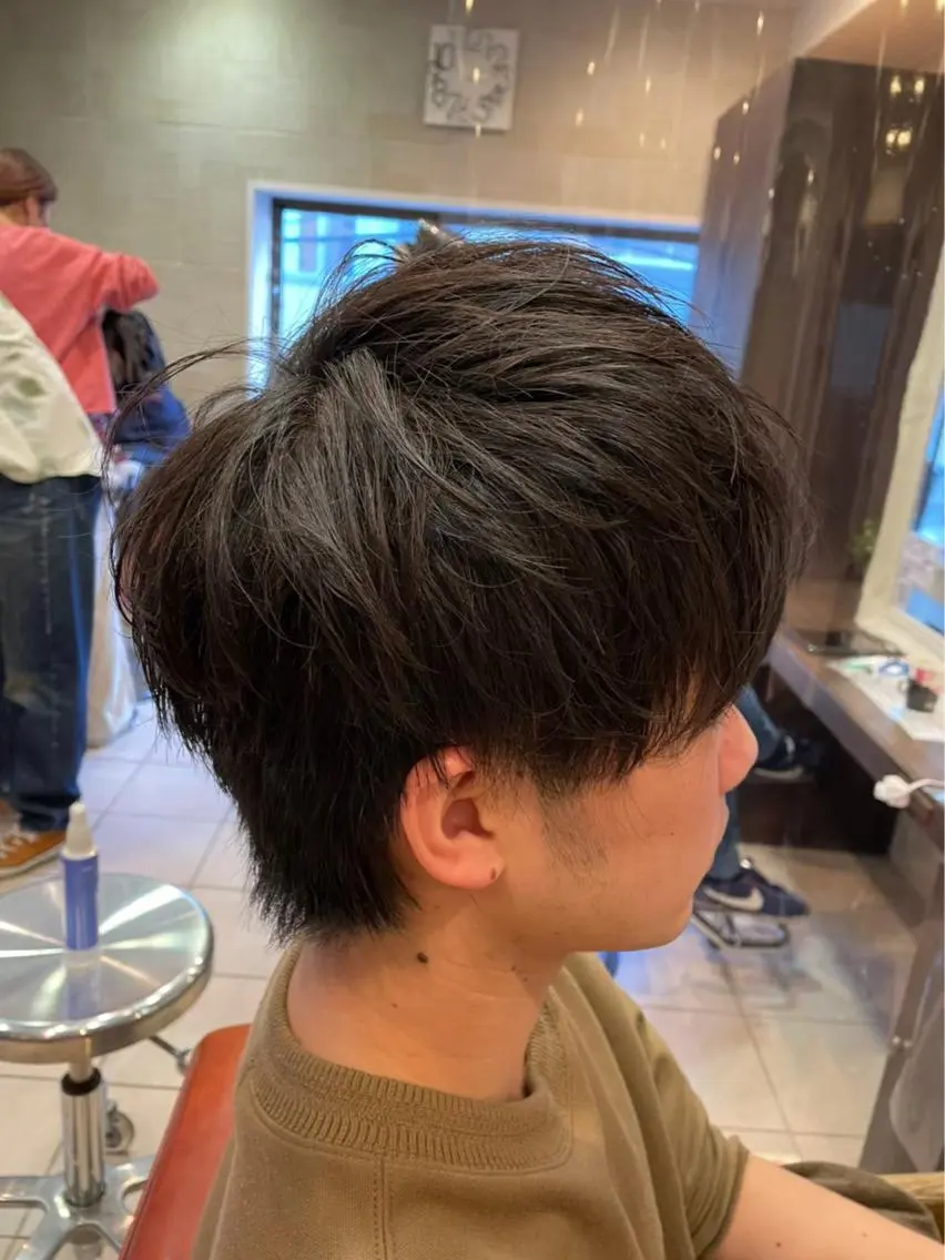 【1番人気🥇 】🫧メンズカット+炭酸ヘッドスパ💆♀️の写真