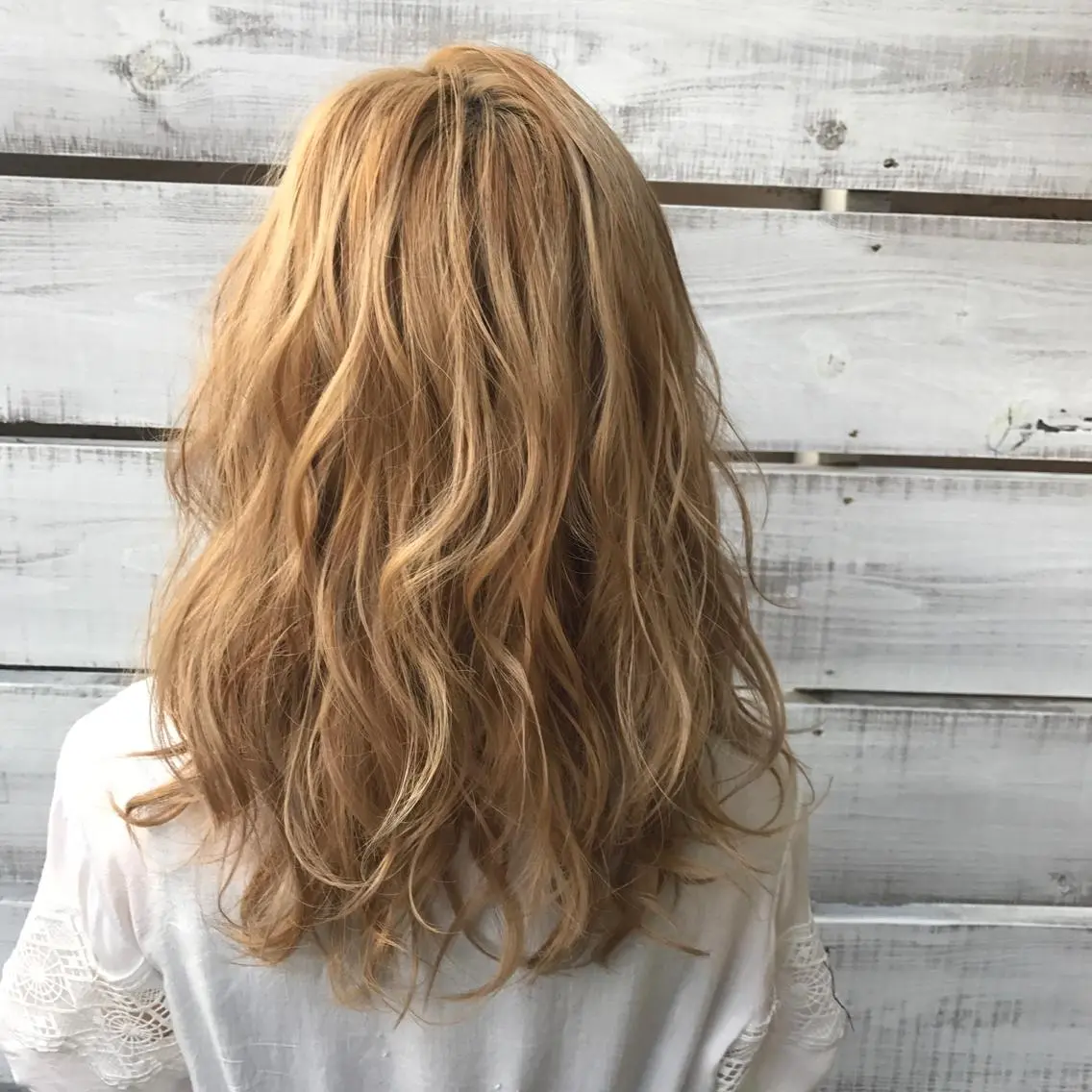 ロング カラー ベージュカラー ダブルカラー HairMake 3 🐬NANAMIのヘアスタイル