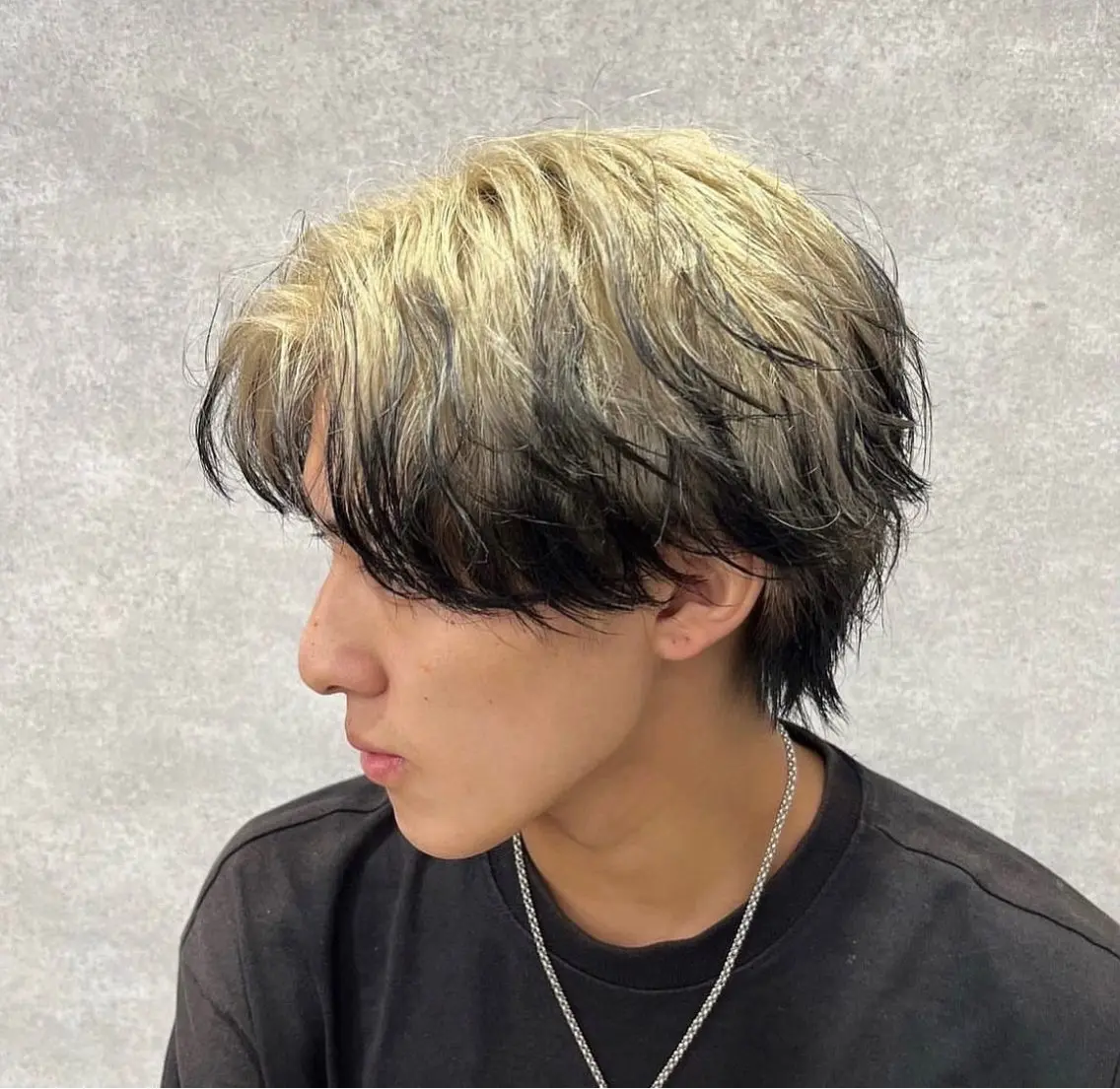 ショート カラー パーマ メンズ カット パーマ 🔥メンズ 特化🔥菊水皐暉🔥のヘアスタイル