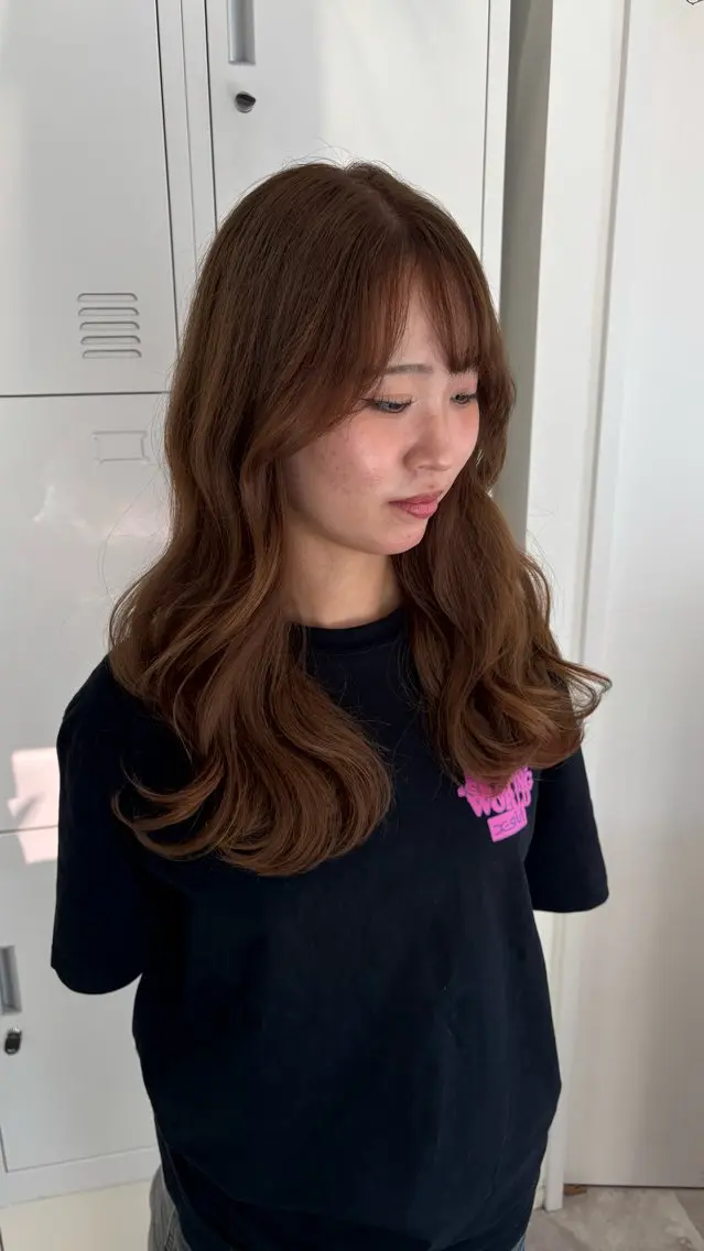 カラー ヘアカラー トリートメント recipe la couleurちずのヘアスタイル