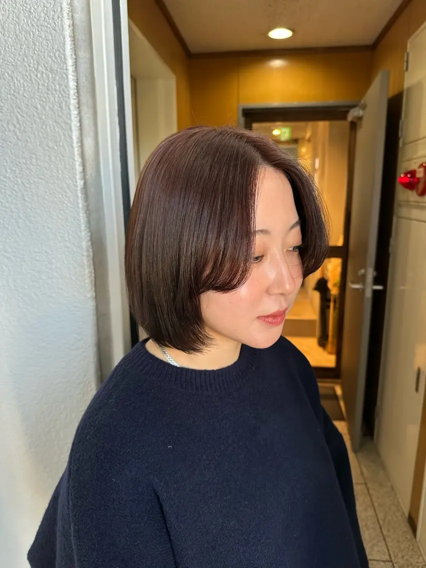 【🌼大人気メニュー🌼】 似合わせカット✂️➕透明感フルカラー🫧の写真