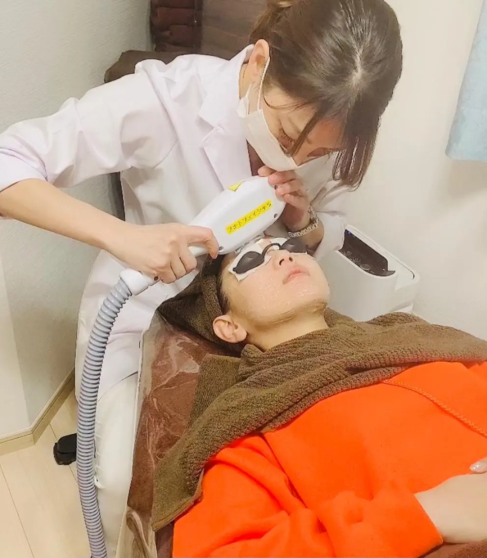 🌸ミニモ学割🌸光フェイシャル✨シェービング・保湿パック付き❣️の写真