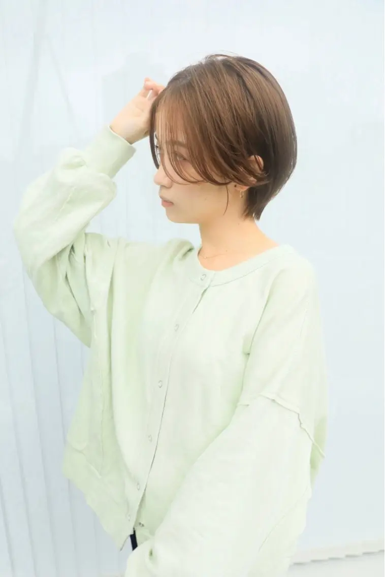 ショート ショートカットモデル 募集伊澤廉のヘアスタイル