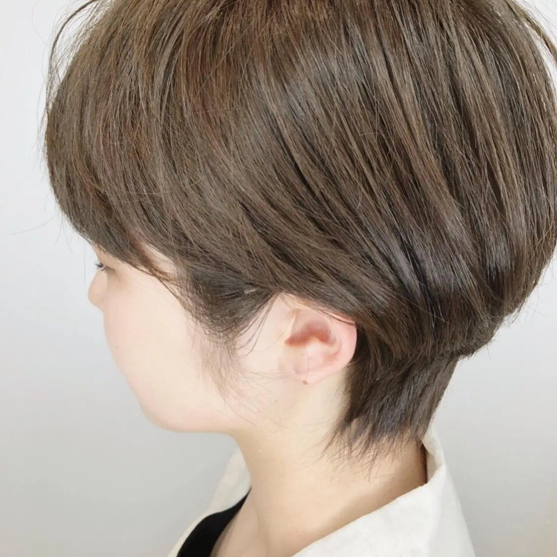 ショート カラー ショートボブ ハンサムショート ボブ ショートヘア 小顔カット カット トリートメント 上田 篤史のヘアスタイル