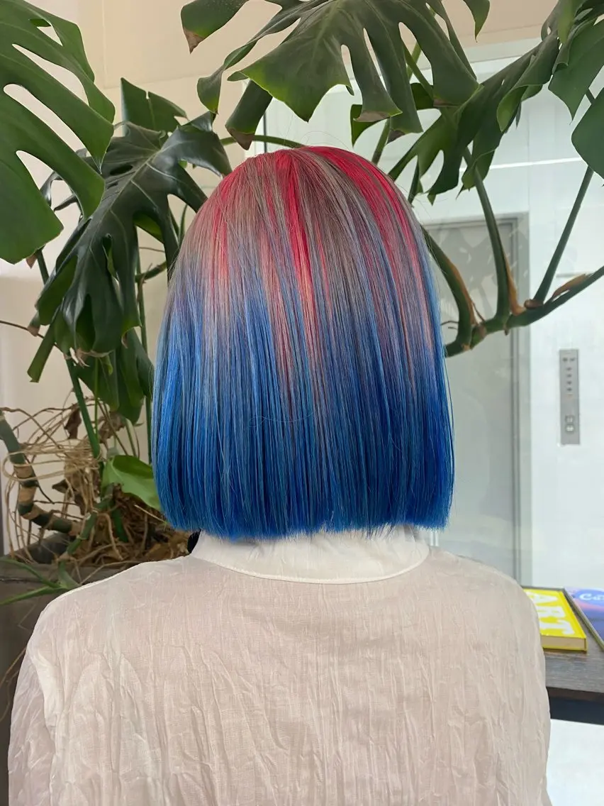ミディアム 木村 夢のヘアスタイル