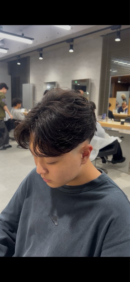 メンズ フェザーパーマ メンズパーマ カット 縮毛矯正 🔥メンズ特化🔥 フェード職人/匠翔のヘアスタイル