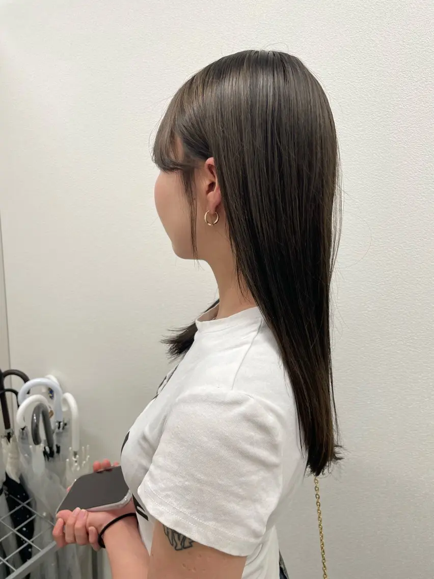 カラー natsuki💘 透明感カラー💘✨のヘアスタイル