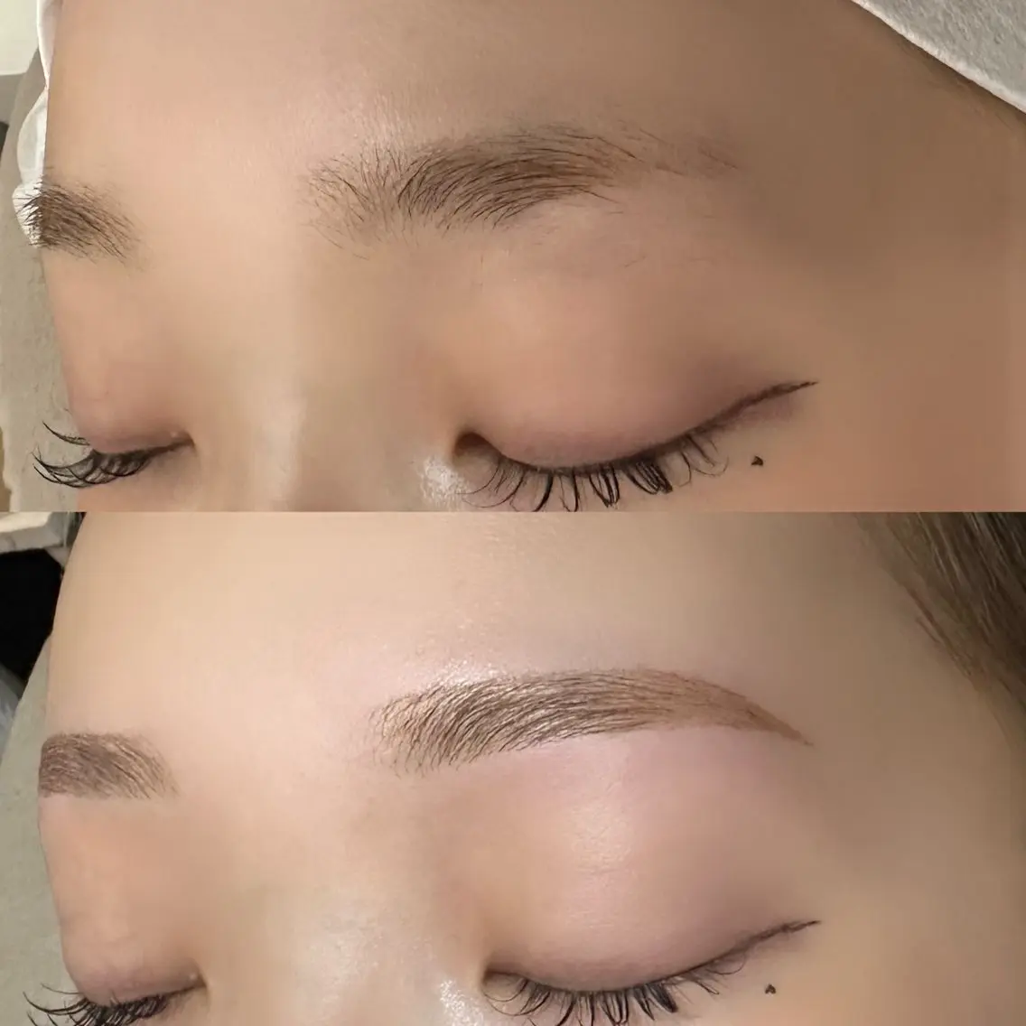 【女性専用🎀】眉パーマ × WAX脱毛(美眉スタイリング)のセット(間引き+お仕上げ付き)🌼の写真
