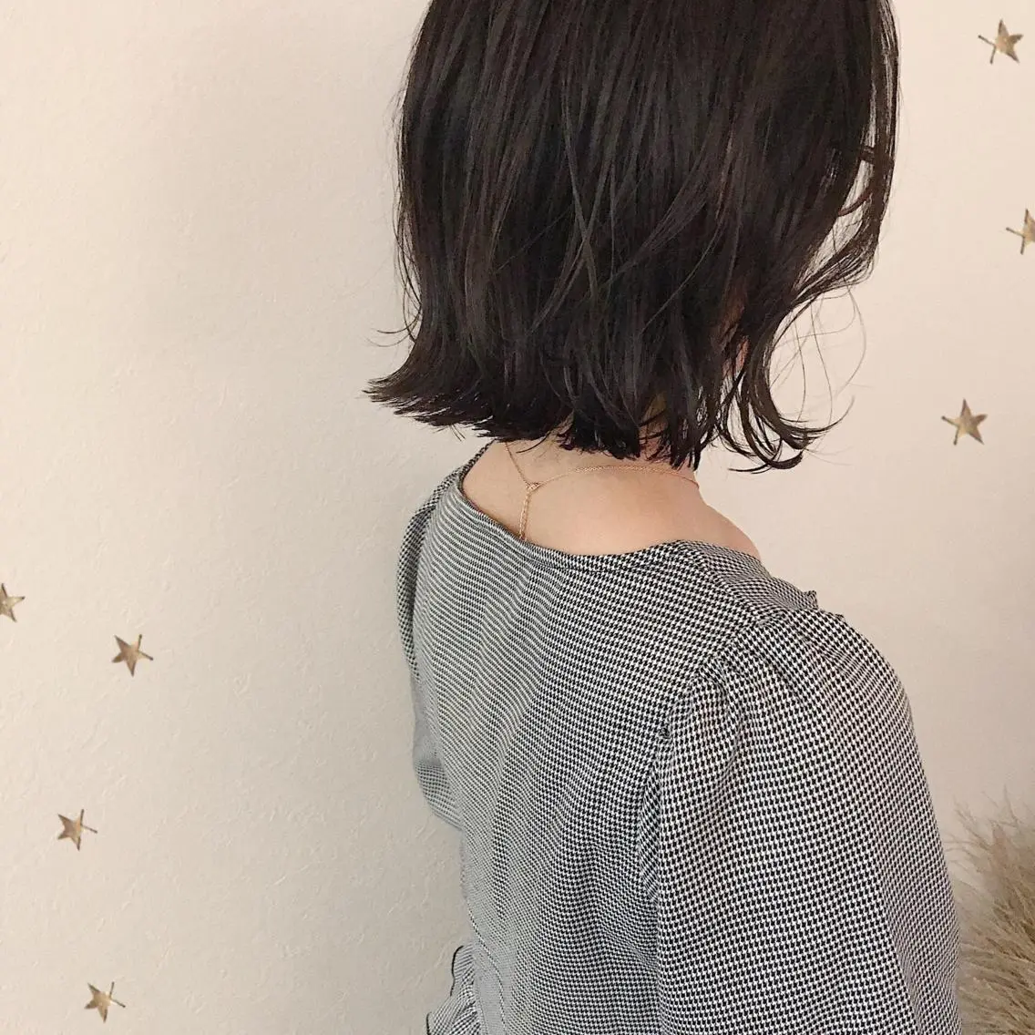 ミディアム カット 市川 千夏のヘアスタイル