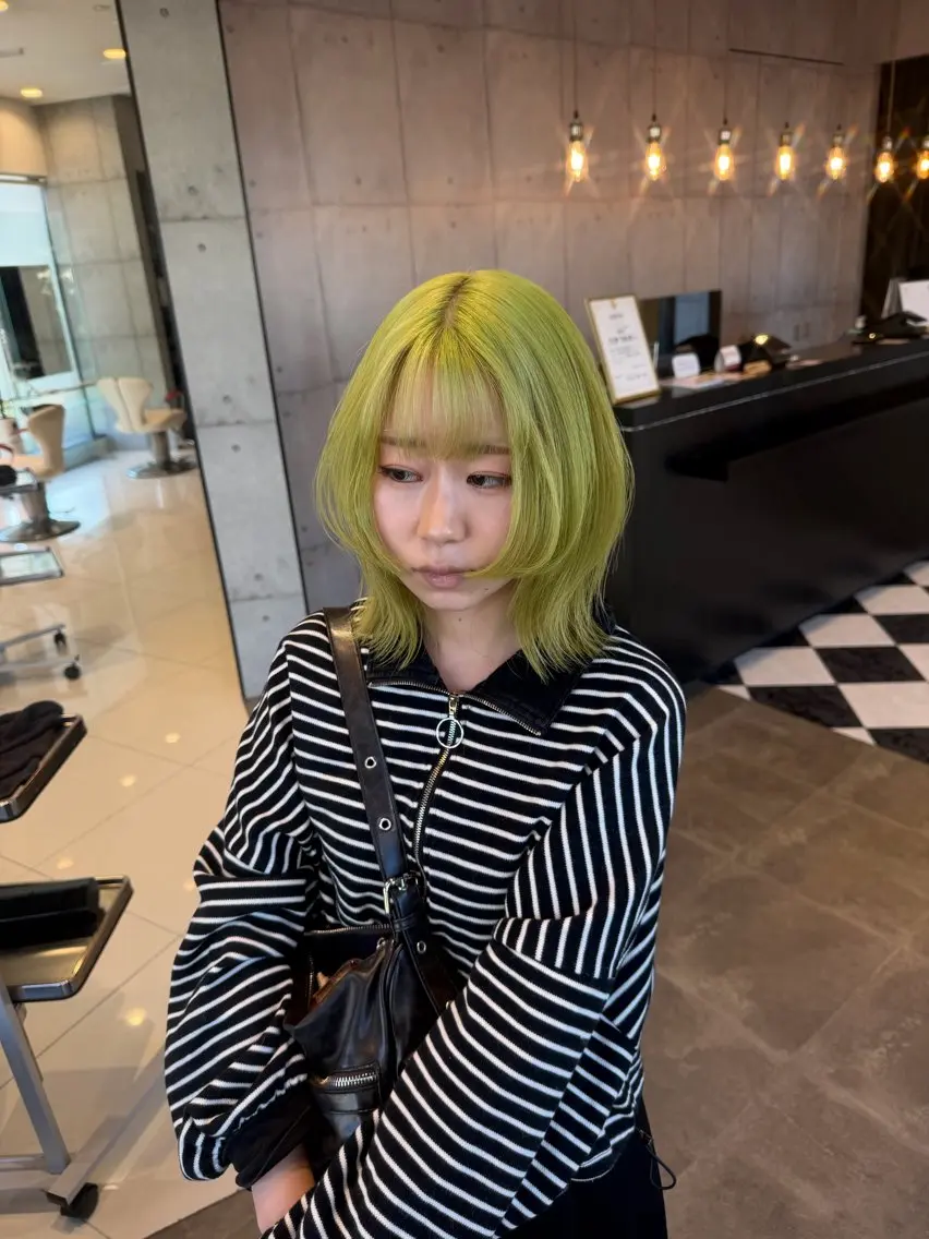 カラー 大野 智亜里のヘアスタイル