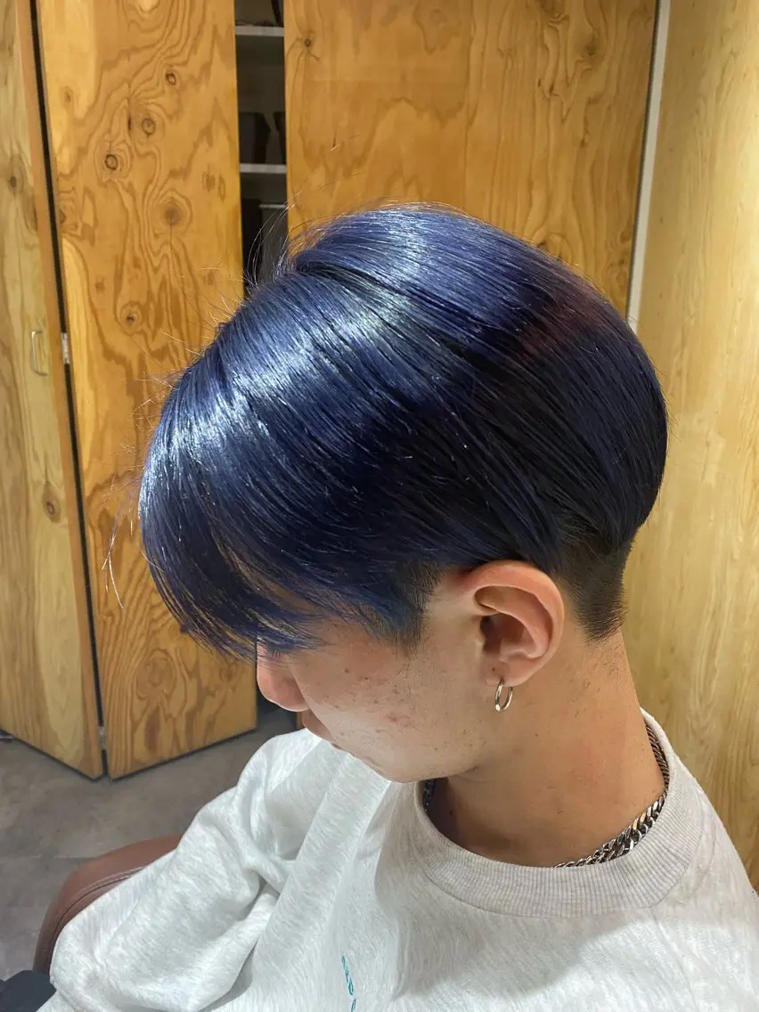 カラー メンズ カット ヘアカラー メンズブリーチカラー /パーマ ごーた立川のヘアスタイル