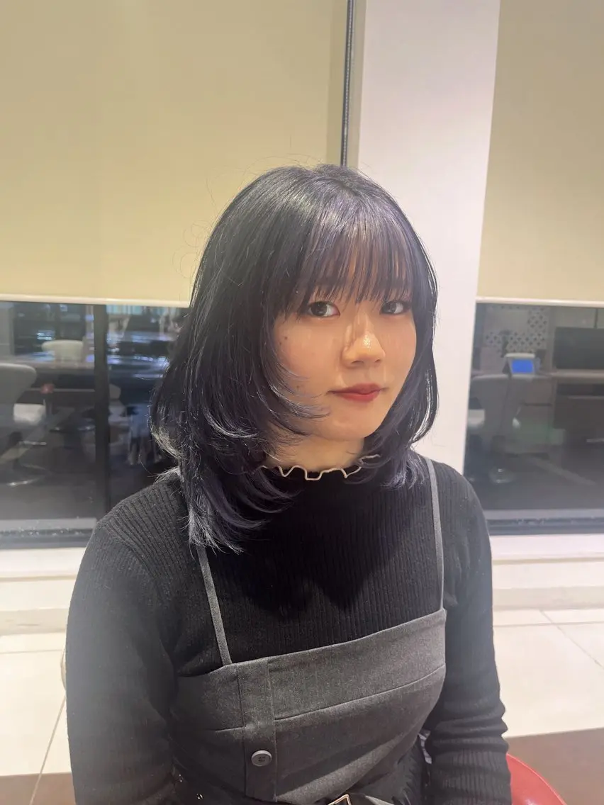 カラー ミストバング ベージュカラー フェイスフレーミング 🌷艶髪カラー / メイ🪄︎︎✨のヘアスタイル