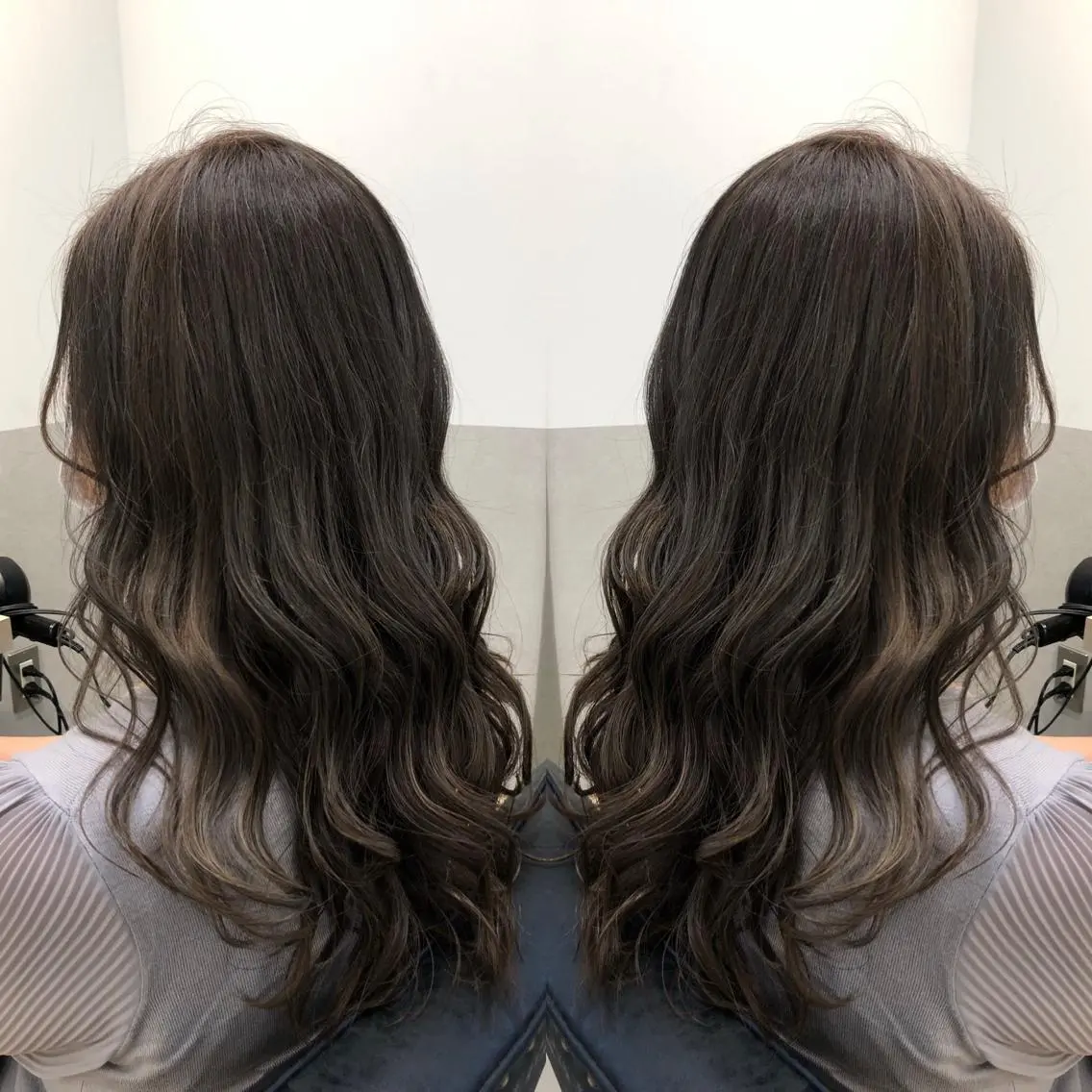 ロング カラー ハイライトカラー ハイライト 天野 涼のヘアスタイル