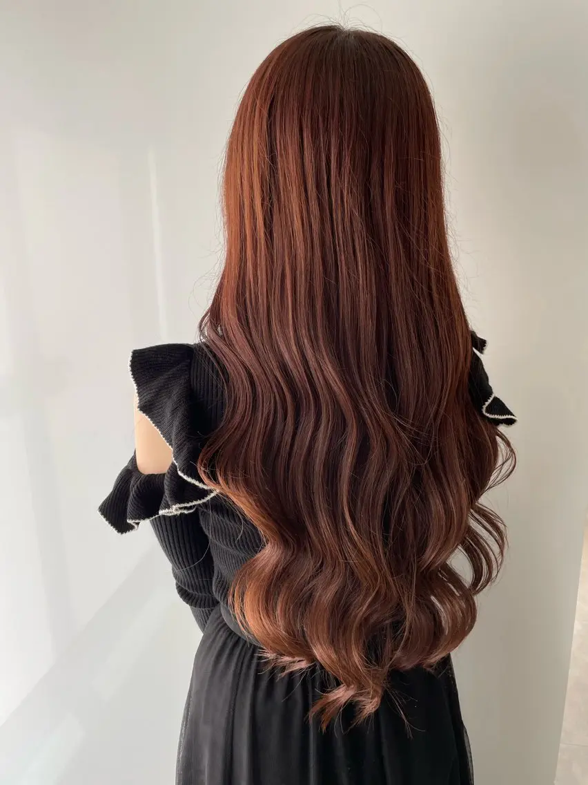 ロング 村上 ななみのヘアスタイル