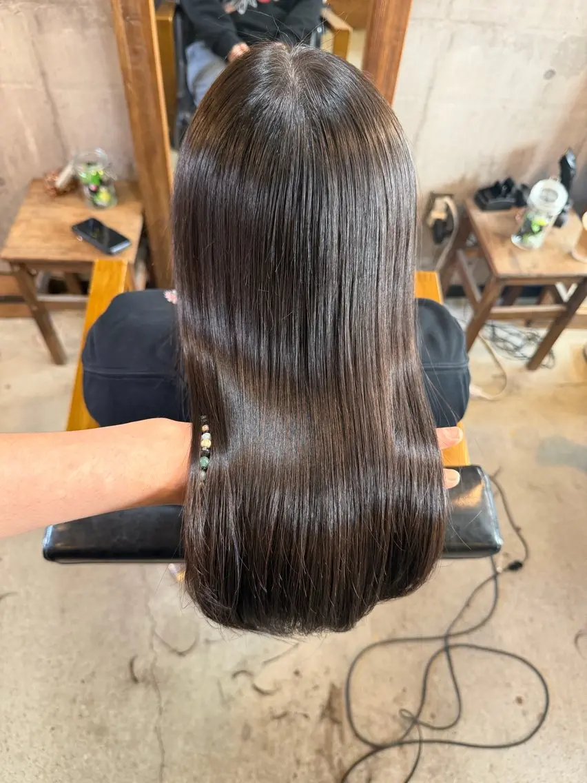 【stylist kou限定】髪質改善ケラチンブローアウトの写真