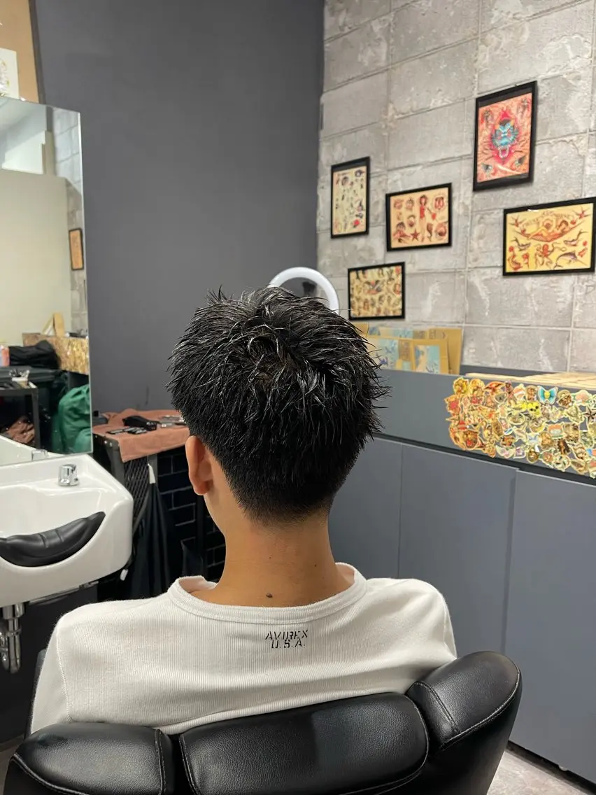 ショート 吉岡 剛のヘアスタイル